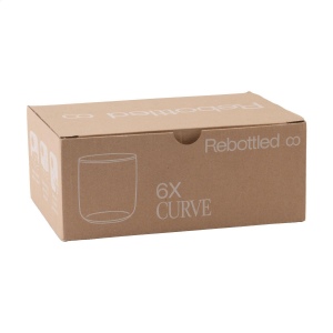 Verre courbés Rebottled® fabriqués à partir de bouteilles de vin recyclées 4