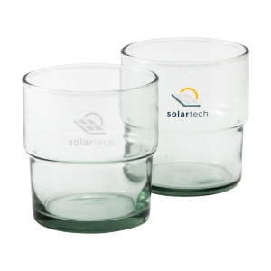 Verre à boire empilable Rebottled® fabriqués à partir de bouteilles de vin recyclées 4