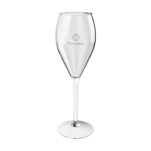 Verre à champagne en plastique, de la marque HappyGlass 3