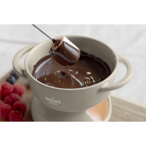 Mini-service à fondue Gusta en céramique résistante à la chaleur 5