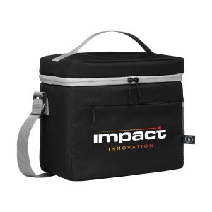 Sac isotherme pratique en polyester 600D tissé et recyclé 5
