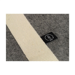 Sac à provisions spacieux et solide, composé à 80% de coton mélangé recyclé et à 20% de polyester mélangé recyclé (210 g/m²) 11