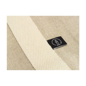 Sac à provisions spacieux et solide, composé à 80% de coton mélangé recyclé et à 20% de polyester mélangé recyclé (210 g/m²) 12