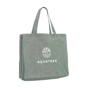 Très grand sac à provisions/sac de plage extra spacieux, composé à 80% de coton mélangé recyclé et à 20% de polyester mélangé recyclé (210 g/m²) 7