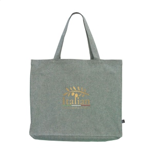 Très grand sac à provisions/sac de plage extra spacieux, composé à 80% de coton mélangé recyclé et à 20% de polyester mélangé recyclé (210 g/m²) 4