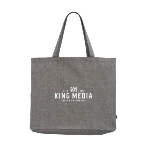 Très grand sac à provisions/sac de plage extra spacieux, composé à 80% de coton mélangé recyclé et à 20% de polyester mélangé recyclé (210 g/m²) 3