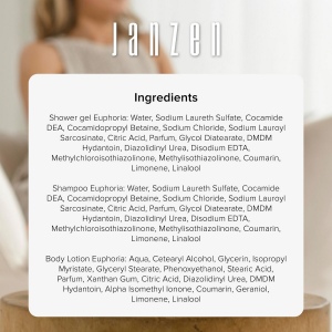 Coffret contenant 3 produits de soin au parfum Euphoria. Contenu : 4