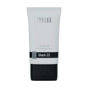 Paquet-boîte aux lettres avec deux produits de soin au parfum Black 22. Contenu : 5