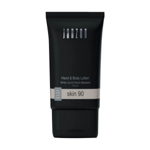 Paquet-boîte aux lettres avec deux produits de soin au parfum Skin 90. Contenu : 6