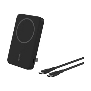 Powerbank compacte et légère de 5 000 mAh, composée à 72% de plastique recyclé et dotée de la technologie Fast Charge 6