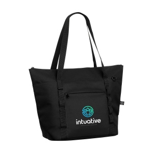 Grand sac isotherme robuste en polyester 600D tissé recyclé 2