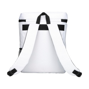 Sac à dos/sac isotherme en polyester RPET 600D tissé et recyclé, avec un compartiment isotherme spacieux et une doublure isolante en PEVA 18