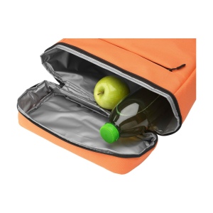 Sac à dos/sac isotherme en polyester RPET 600D tissé et recyclé, avec un compartiment isotherme spacieux et une doublure isolante en PEVA 21
