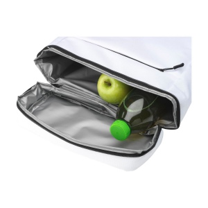 Sac à dos/sac isotherme en polyester RPET 600D tissé et recyclé, avec un compartiment isotherme spacieux et une doublure isolante en PEVA 22