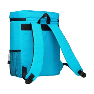 Sac à dos/sac isotherme en polyester RPET 600D tissé et recyclé, avec un compartiment isotherme spacieux et une doublure isolante en PEVA 8