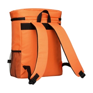 Sac à dos/sac isotherme en polyester RPET 600D tissé et recyclé, avec un compartiment isotherme spacieux et une doublure isolante en PEVA 9
