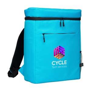 Sac à dos/sac isotherme en polyester RPET 600D tissé et recyclé, avec un compartiment isotherme spacieux et une doublure isolante en PEVA 2