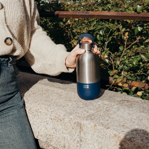 Thermos à double paroi isolé sous vide 16