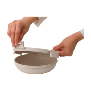 Bol à déjeuner plat et ergonomique en plastique de haute qualité 8