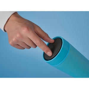 Gobelet à café à emporter réutilisable, circulaire et à double paroi, dotée d'un couvercle à 360 degrés et d'un système de fermeture Trust-Lock™ Twist 7