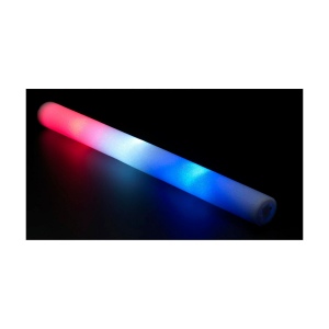 Bâton en mousse à LED avec lumière rouge-blanc-bleu 3