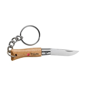 Petit couteau de poche traditionnel doté d'un anneau porte-clés pratique 5