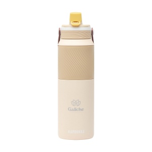 Bouteille isotherme en acier inoxydable 18/8 dotée d'un revêtement protecteur en poudre 3