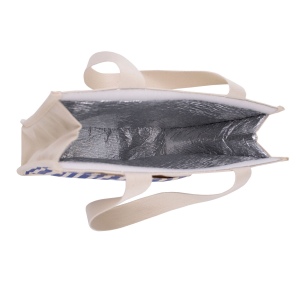 Sac cabas isotherme en coton avec poche 4