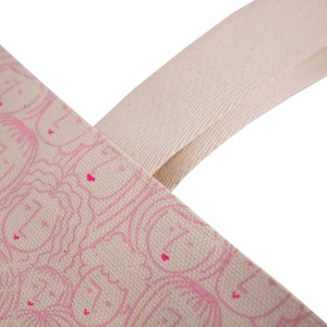 Tote bag en coton avec anses tissés 5