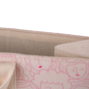 Sac cabas rembourré de luxe en coton 6
