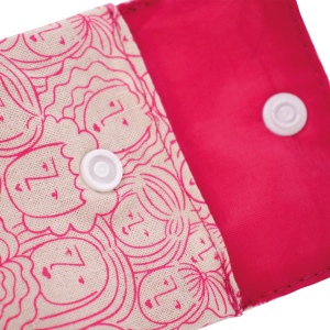 Porte-stylos en coton avec doublure 4