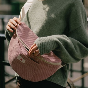 Sac banane avec poche extérieur 2