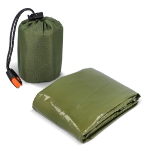 Poncho thermique 2-en-1 pour la survie en plein air 9