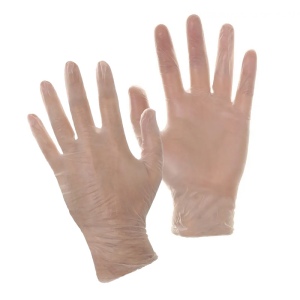 Gants de travail en vinyle jetables CXS
