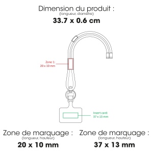 DIEGO M - BND1000M - Bracelet pour téléphone portable en RPET 2