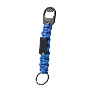 BRAID - BND1553 - RPET Porte-clés tressé avec décapsuleur 3