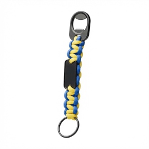 BRAID - BND1553 - RPET Porte-clés tressé avec décapsuleur 5