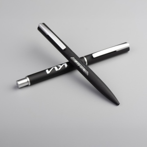 LYD Roller - BND182RB - Stylo à bille roulante en acier inoxydable recyclé 7