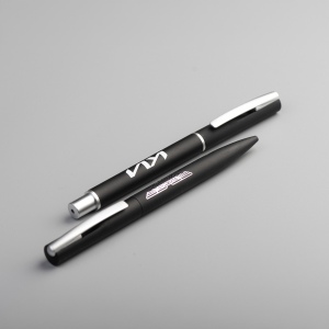 LYD Roller - BND182RB - Stylo à bille roulante en acier inoxydable recyclé 8