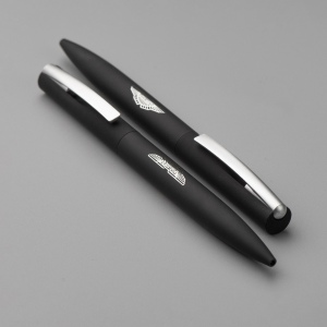 LYD - BND182 - Stylo à bille à torsion en acier inoxydable recyclé 5