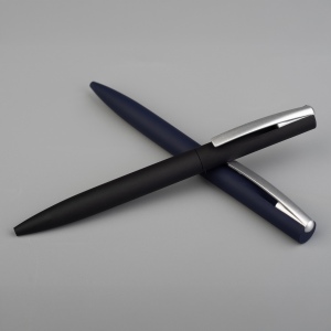 LYD - BND182 - Stylo à bille à torsion en acier inoxydable recyclé 6