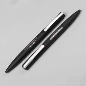 LYD - BND182 - Stylo à bille à torsion en acier inoxydable recyclé 10