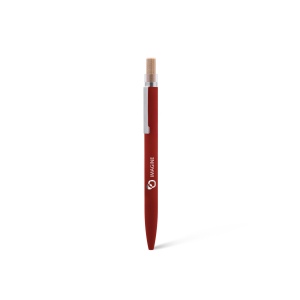 BAAM - BND184 - Stylo à bille en aluminium recyclé, bambou FSC® et ABS recyclé