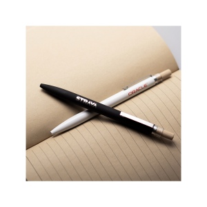 BAAM - BND184 - Stylo à bille en aluminium recyclé, bambou FSC® et ABS recyclé 6
