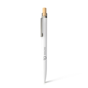BAAM - BND184 - Stylo à bille en aluminium recyclé, bambou FSC® et ABS recyclé