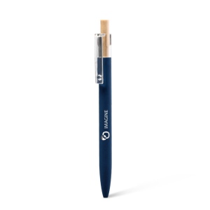 AAARR - BND185 - Stylo en aluminium recyclé, bambou FSC® et ABS recyclé