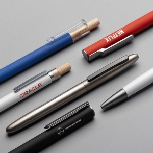 AAARR - BND185 - Stylo en aluminium recyclé, bambou FSC® et ABS recyclé 8