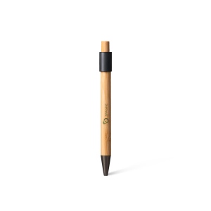 NOCLIP SPIN BB- BND188BB - Stylo à bille rotatif en bambou FSC et aluminium recyclé 2