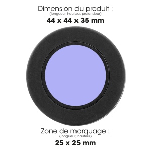ALLO - BND400 - Support magnétique universel pour ventilation de voiture en ABS recyclé 2