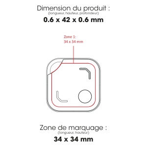 VIBETAG - BND552 - Traceur compatible avec les systèmes Apple et Android 2